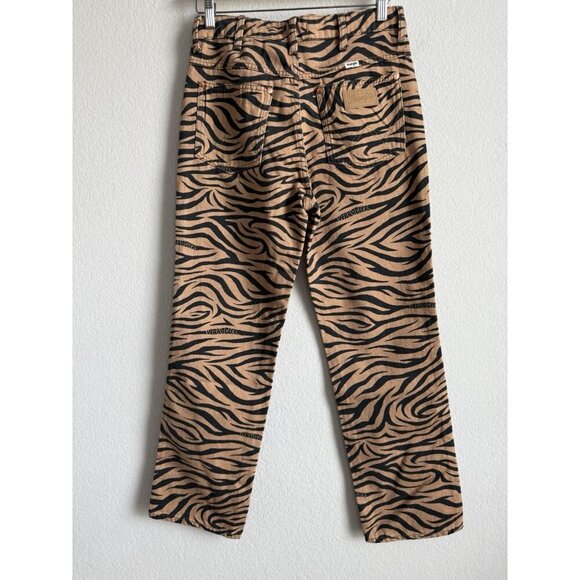 Free People X Wrangler Wild West 603 PURR High Rise Straight Leg Jeans Sz 28 NEW - Picture 14 of 16